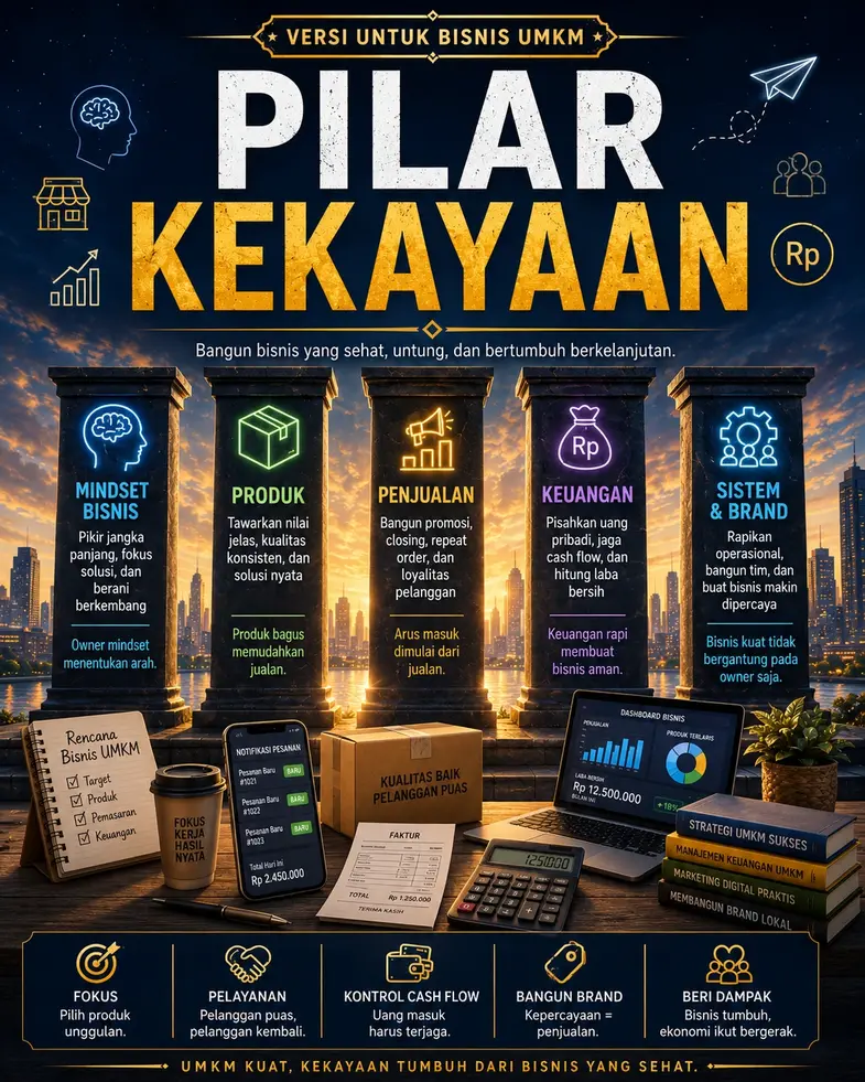 CARA SUKSES - UNTUK PEBISNIS UMKM